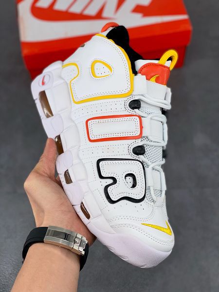 Nike Air More Uptempo 96 QS 2021新款 皮蓬初代系列男女款籃球鞋