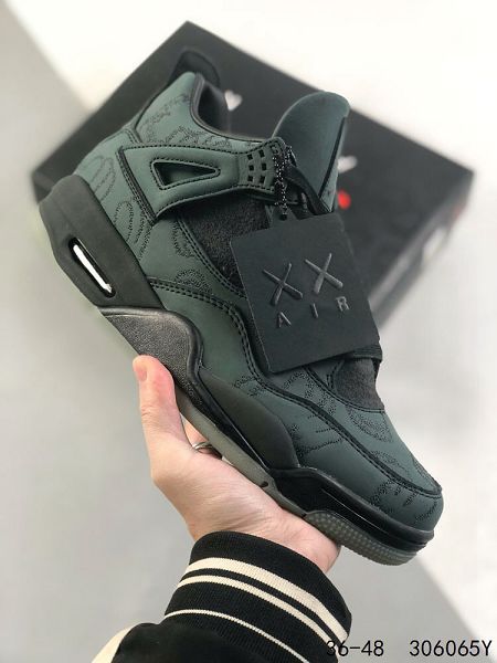 Nike Air Jordan 4 Monsoon Blue 男女鞋中幫復古休閒運動文化籃球鞋