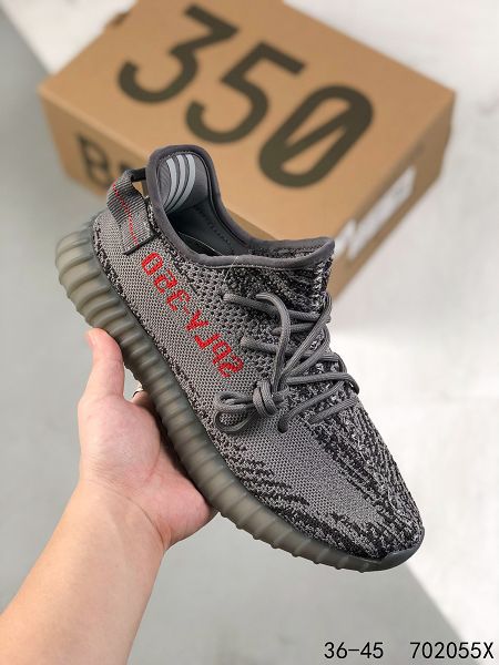 Adidas Yeezy Boost 350 V2 2022新款 經典爆米花男女款運動慢跑鞋46