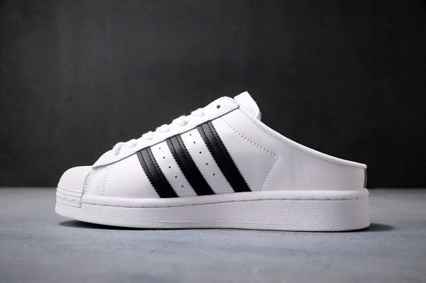 Adidas Originals Superstar Mule 2020新款 50週年三葉草貝殼頭男女生休閒半拖板鞋