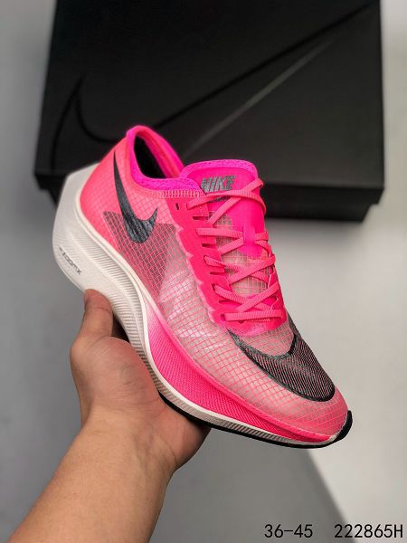 Nike ZoomX Vaporfly Next 2021新款 紅外線馬拉松男女款運動跑步鞋 帶半碼