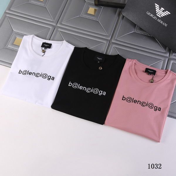 balenciaga短t 2021新款 巴黎世家圓領短袖T恤 MG1032款