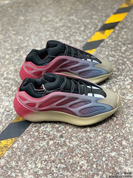 Adidas Yeezy 700 V3 2022新款 霓虹漸變男女款復古老爹鞋47