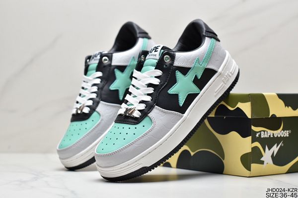 Bape Sta Tokyo 2022新款 潮流教父nigo男女款內置全掌氣墊滑板鞋