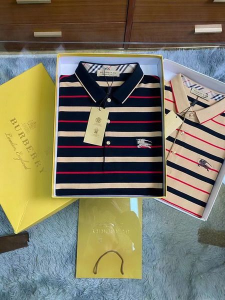 burberry polo衫 2021新款 巴寶莉翻領短袖polo衫 MG0318款