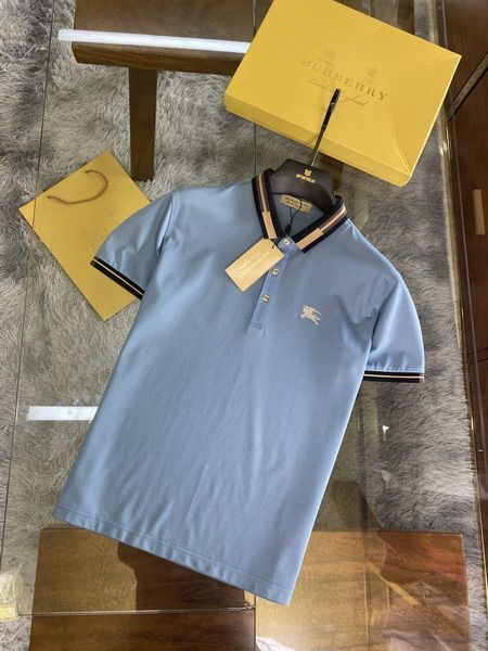 burberry polo衫 2021新款 巴寶莉翻領短袖polo衫 MG0328款