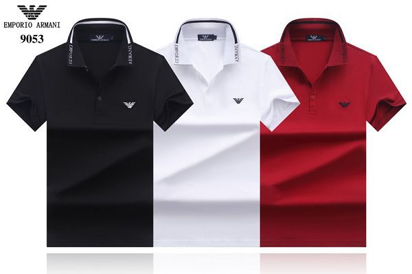 armani polo衫 2021新款 亞曼尼翻領短袖polo衫 MG9053款