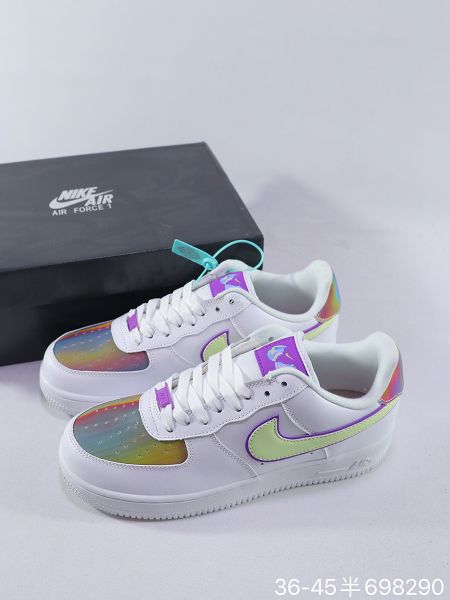 Nike Air Force 1 2021新款 空軍一號男女款休閒板鞋 帶半碼