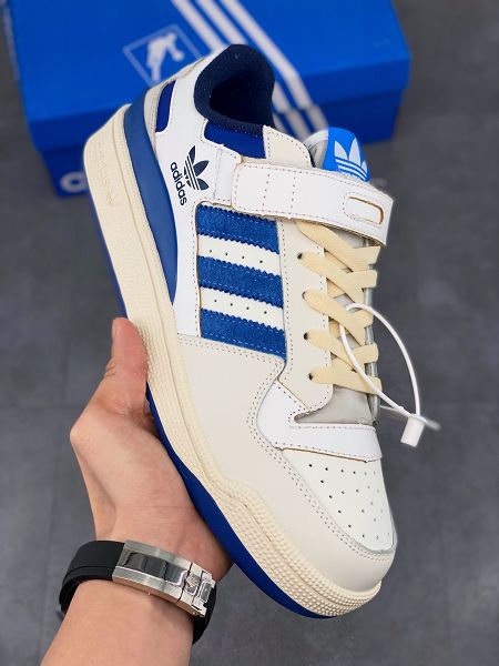 Adidas Forum 84 Low OG 2021新款 三葉草魔術貼男女款休閑板鞋