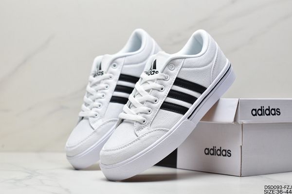 Adidas Gvp Canvas Str 2022新款 三葉草布面時尚休閒男女款板鞋