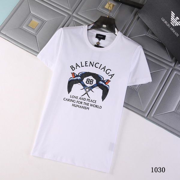 balenciaga短t 2021新款 巴黎世家圓領短袖T恤 MG1030款