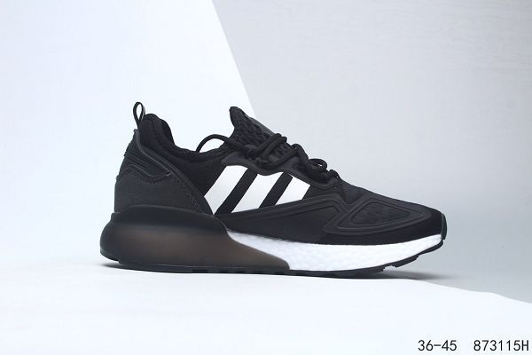 Adidas Originals ZX 2K Boost 2020新款 爆米花緩震男女生休閒運動跑步鞋