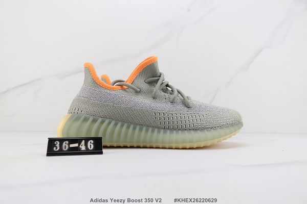 Adidas Yeezy Boost 350 V2 2022新款 三葉草椰子爆米花男女款緩震跑步鞋46