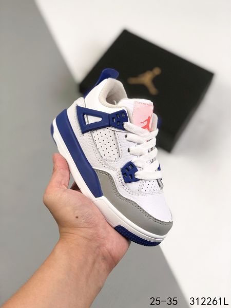 Nike Air Jordan 4 Retro 2021新款 喬丹4代經典童款籃球鞋