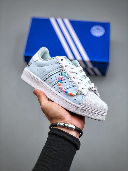 Adidas Originals Superstar 2023新款 經典貝殼頭系列女款休閒運動板鞋