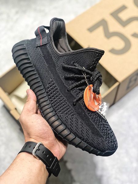 Adidas Yeezy Boost 350 V2 2020新款 真爆椰子情侶款慢跑鞋 帶半碼