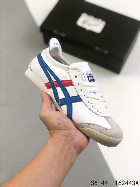 Asics Onitsuka Tiger mexico66 7代 2021新款 亞瑟士鬼冢磨耐防橡滑膠底男女跑步鞋