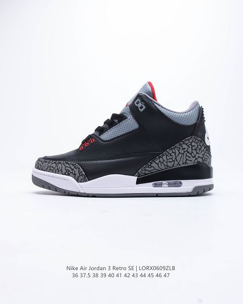 Air Jordan 3 Retro 2022新款 喬丹3代男女款運動文化籃球鞋