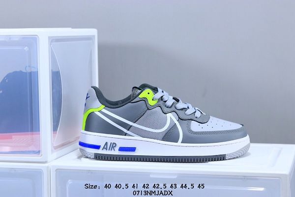 Nike Air Force 1 React 2020新款 緩震科技男生板鞋