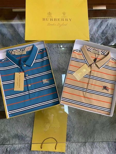 burberry polo衫 2021新款 巴寶莉翻領短袖polo衫 MG0319款