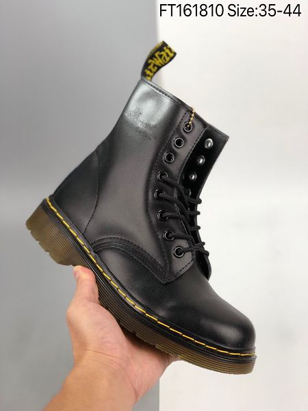 Dr.Martens 2023新款 馬丁大夫松糕高幫英倫騎士朋克復古機車厚底粗跟馬丁靴