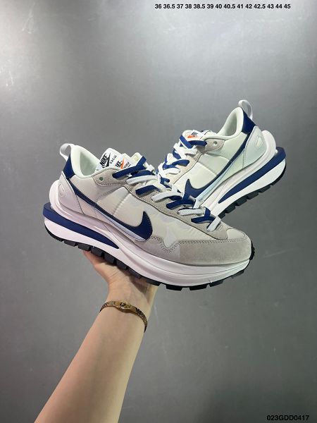 Sacai x Nike VaporWaffle 聯名款 華夫3.0 潮流休閒增高運動鞋 2024新款情侶鞋