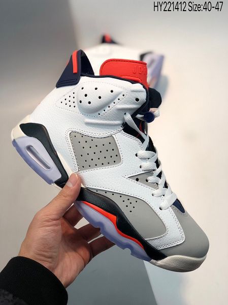 nike air jordan 6 2019新款 喬丹6代男生休閒籃球鞋