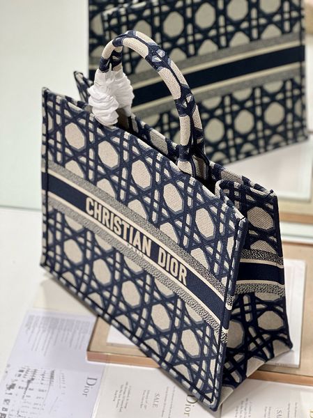 Dior包包 迪奧2023新款手提包 DS1286大號book tote 購物袋單肩包