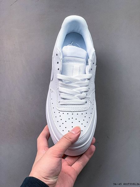 NIKE COURT VISION LOW 2024全新男女款厚底增高百搭休閒板鞋 