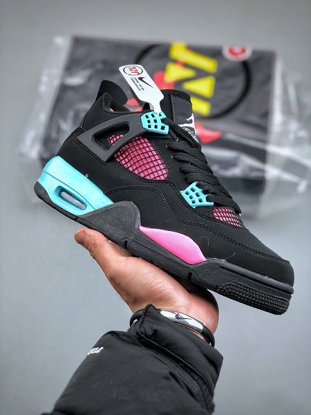 Nike Wmns Air Jordan 4 RetroCanyon Purple 2024全新男女款中幫運動文化籃球鞋