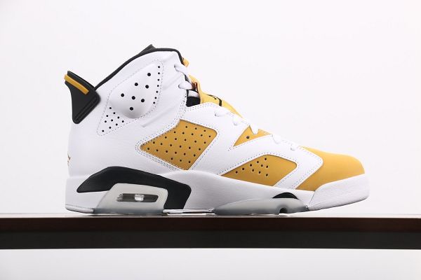 Air Jordan 6 Yellow Ochre 2024全新男女款白黃奧利奧籃球鞋