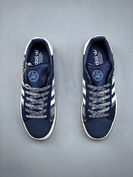 Adidas Campus 80S 三葉草校園休閒板鞋 2024最新超軟頭層麂皮 QC標 經典白搭情侶板鞋