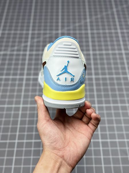 Air Jordan Legacy 312 慵懶大熊貓 國風特殊手繪系列休閒板鞋 2024新款情侶鞋