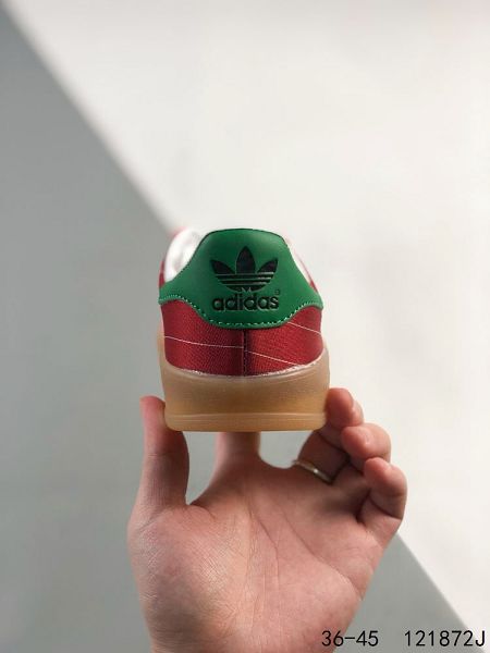 Adidas Gazelle Indoor 尼龍布 三葉草復古防滑耐磨低幫板鞋 2024新款男女鞋