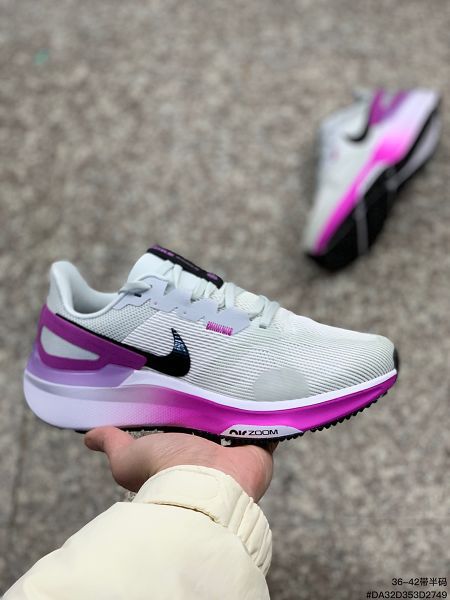 Nike Air Zoom Structure 25 網透面氣 女生訓跑練步鞋