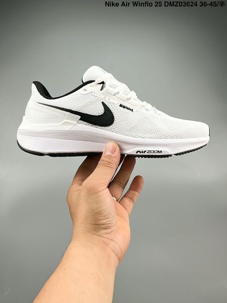 Nike Air Zoom Winflo 25 網透面氣 訓跑練步鞋 2024新款情侶鞋