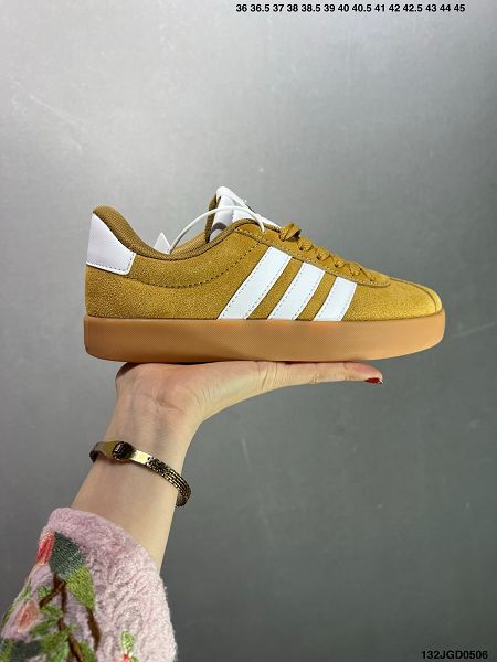 Adidas Neo VL Court 2.0 2024男女款絨面麂皮防滑耐磨輕便低幫板鞋