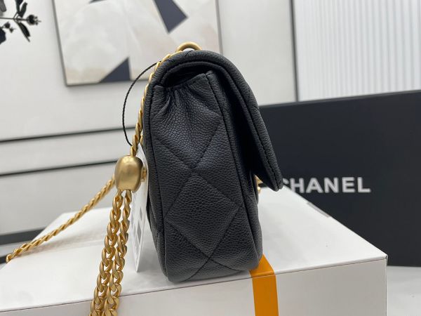 chanel包包 香奈兒2023新款手提包 DSAS3829中號金球愛心款單肩斜挎包