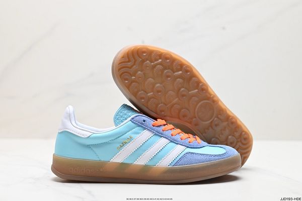 Adidas Originals Gazelle Indoor 三葉草復古防滑耐磨低幫板鞋 2024最新男女鞋