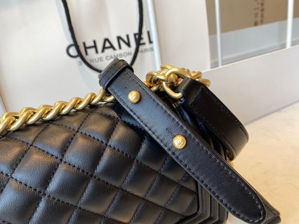 chanel包包 香奈兒2023新款手提包 DS67085/67086小羊皮金扣單肩斜挎包