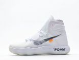 Off-White x Nike REACT Hyperdunk 2017超扣籃系列 高幫休閒運動文化籃球鞋情侶鞋